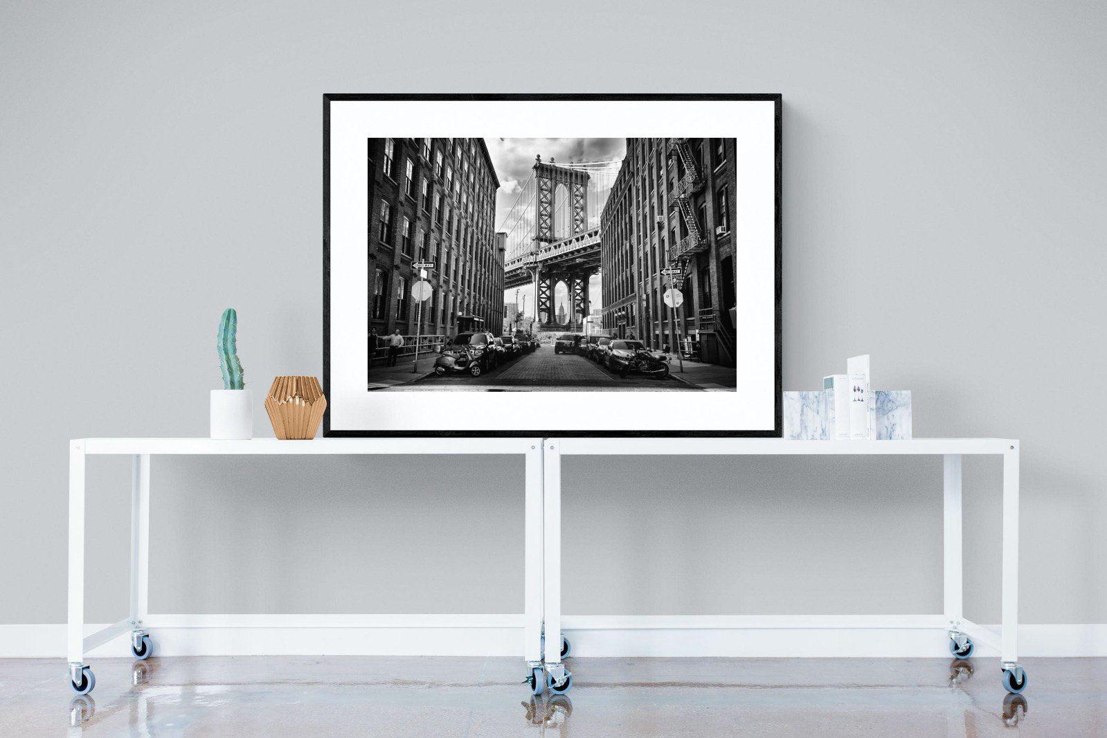 Street-Wall_Art-120 x 90cm-Framed Print-Black-Pixalot