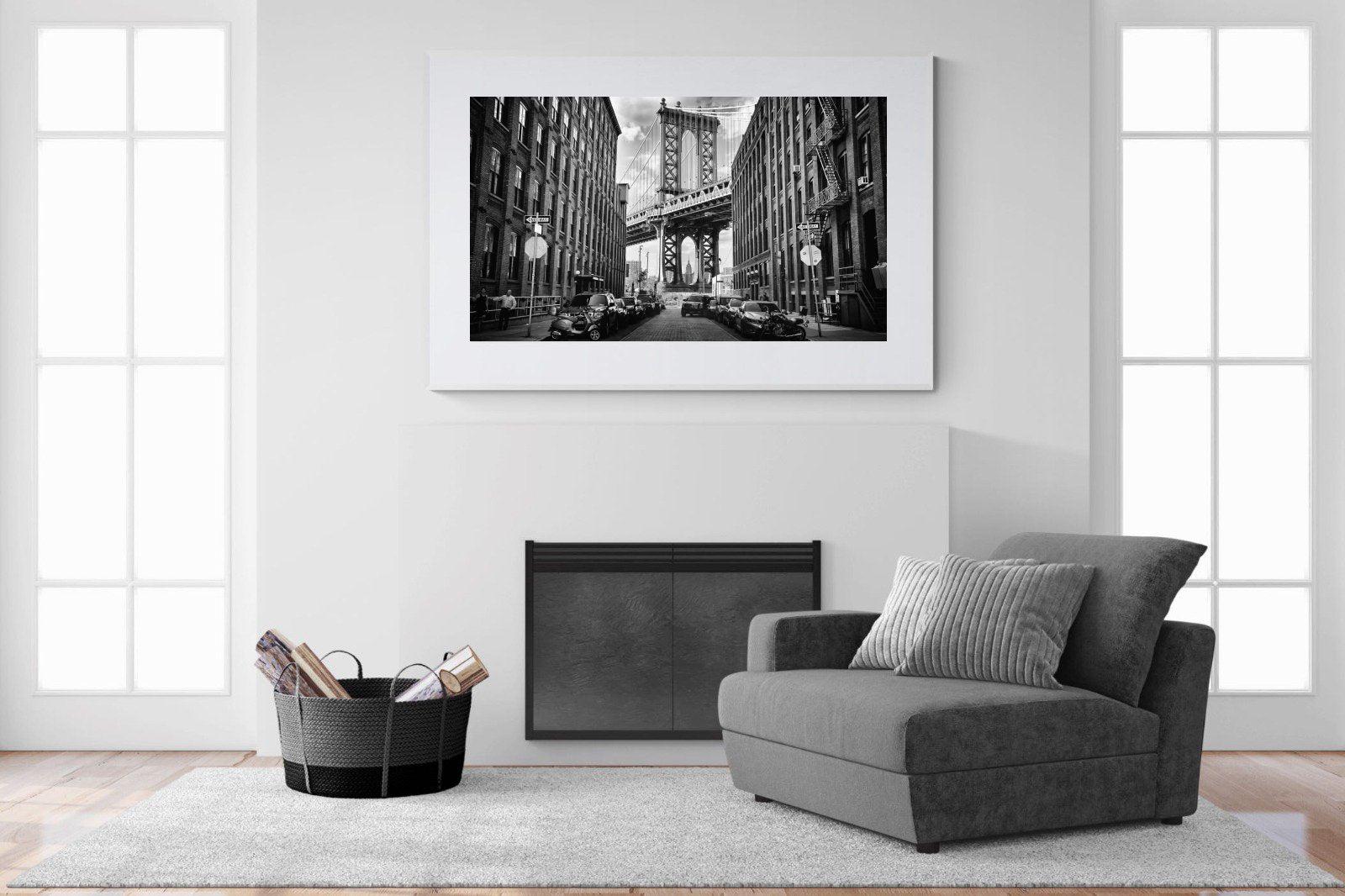 Street-Wall_Art-150 x 100cm-Framed Print-White-Pixalot