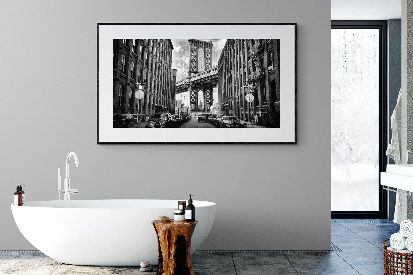 Street-Wall_Art-180 x 110cm-Framed Print-Black-Pixalot