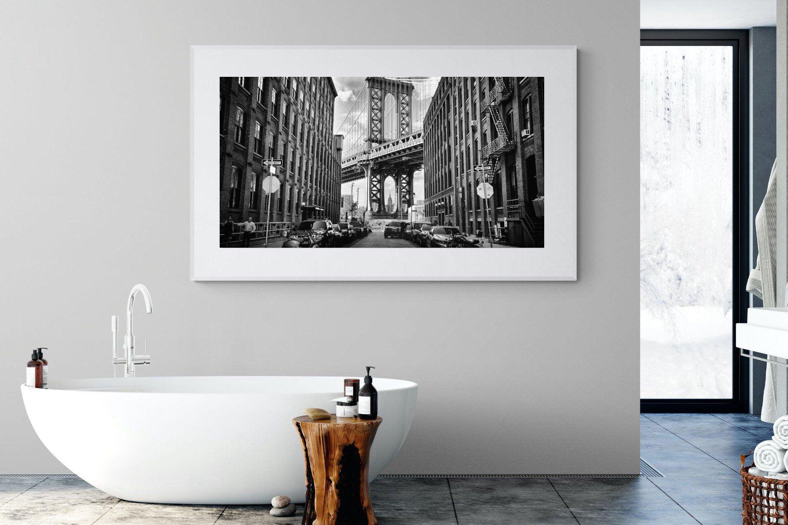 Street-Wall_Art-180 x 110cm-Framed Print-White-Pixalot