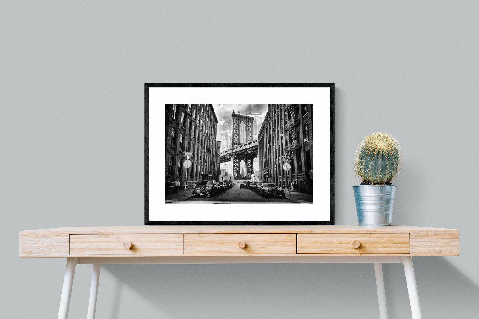Street-Wall_Art-80 x 60cm-Framed Print-Black-Pixalot