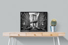Street-Wall_Art-80 x 60cm-Mounted Canvas-Black-Pixalot