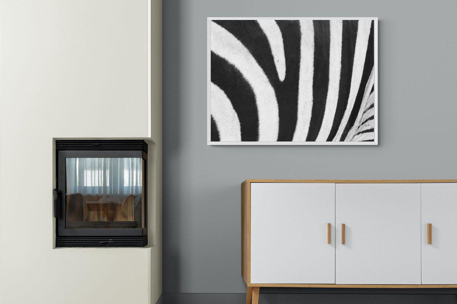 Stripes-Wall_Art-100 x 75cm-Mounted Canvas-White-Pixalot