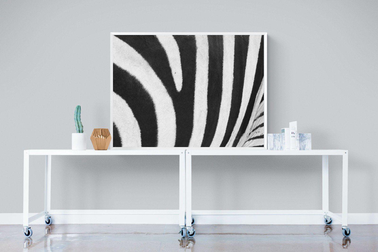 Stripes-Wall_Art-120 x 90cm-Mounted Canvas-White-Pixalot