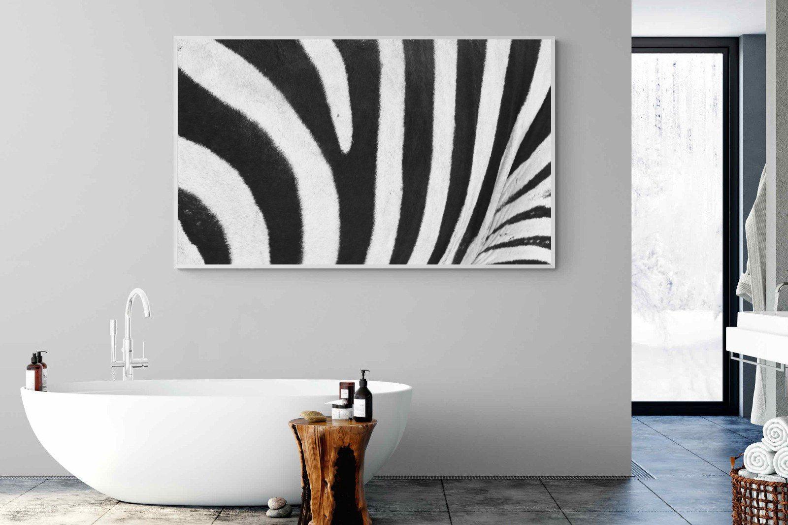 Stripes-Wall_Art-180 x 110cm-Mounted Canvas-White-Pixalot