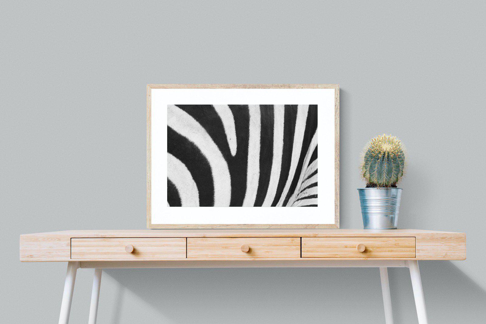 Stripes-Wall_Art-80 x 60cm-Framed Print-Wood-Pixalot