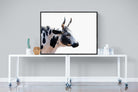 Strong Nguni-Wall_Art-120 x 90cm-Mounted Canvas-Black-Pixalot