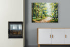 Summer Forest-Wall_Art-100 x 75cm-Mounted Canvas-No Frame-Pixalot