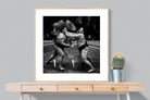 Sumo-Wall_Art-100 x 100cm-Framed Print-Wood-Pixalot