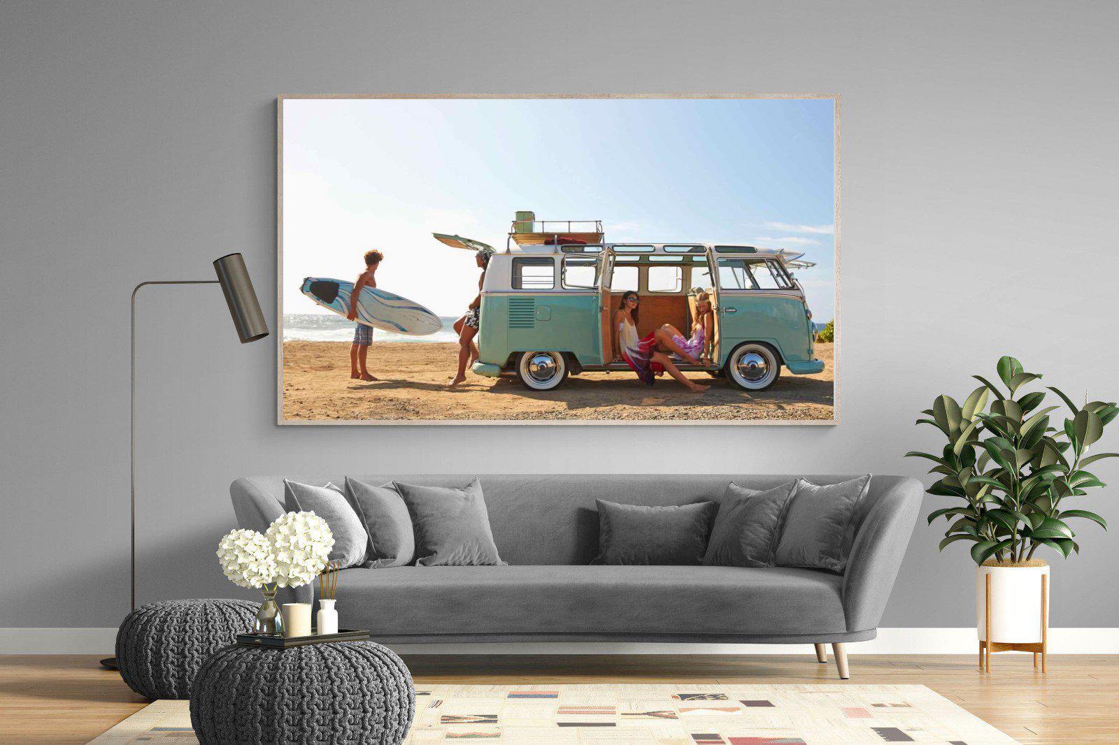 Surf Crew-Wall_Art-220 x 130cm-Mounted Canvas-Wood-Pixalot