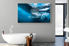 Surf Plunge-Wall_Art-180 x 110cm-Mounted Canvas-Wood-Pixalot