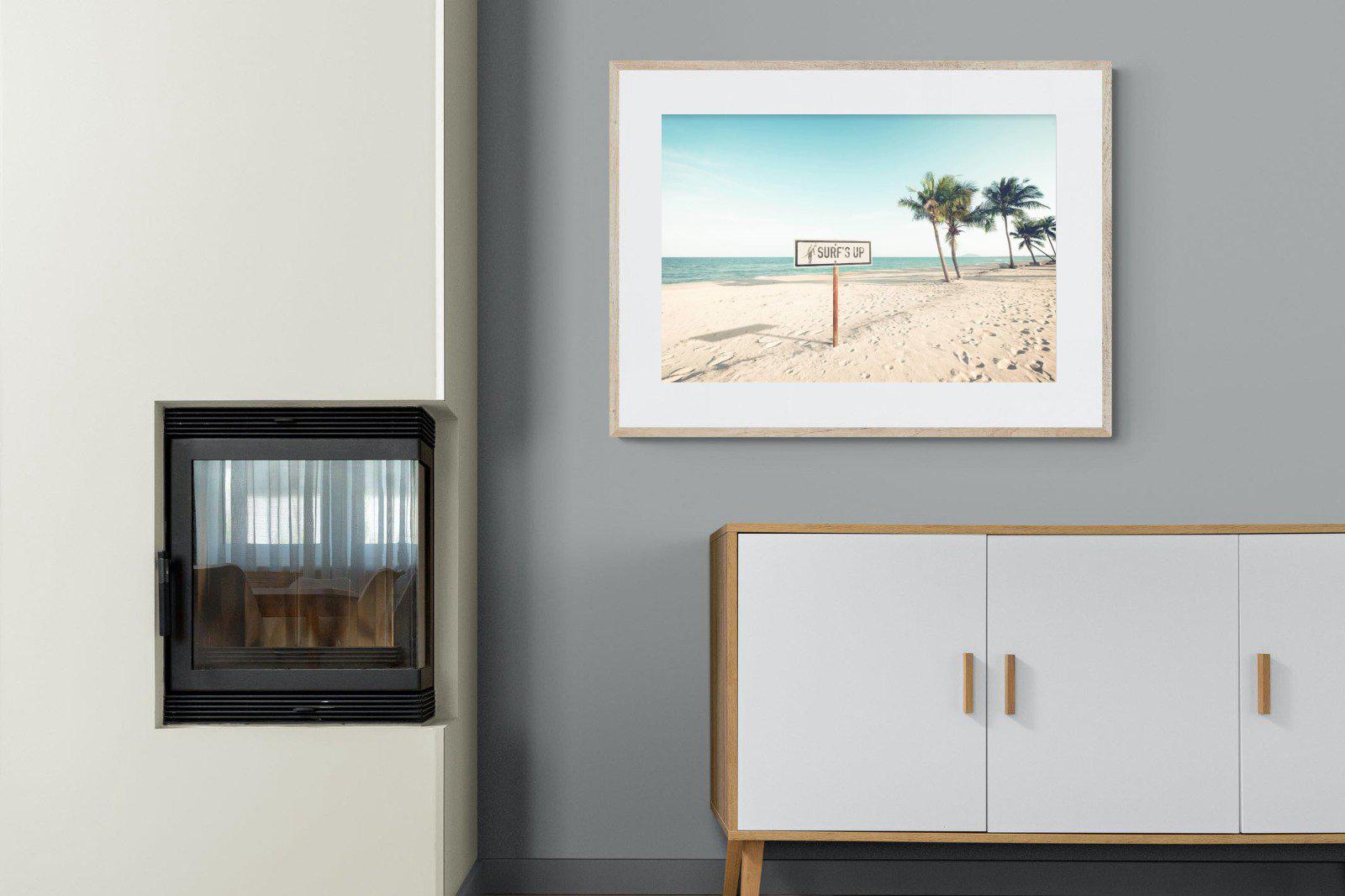 Surf's Up-Wall_Art-100 x 75cm-Framed Print-Wood-Pixalot