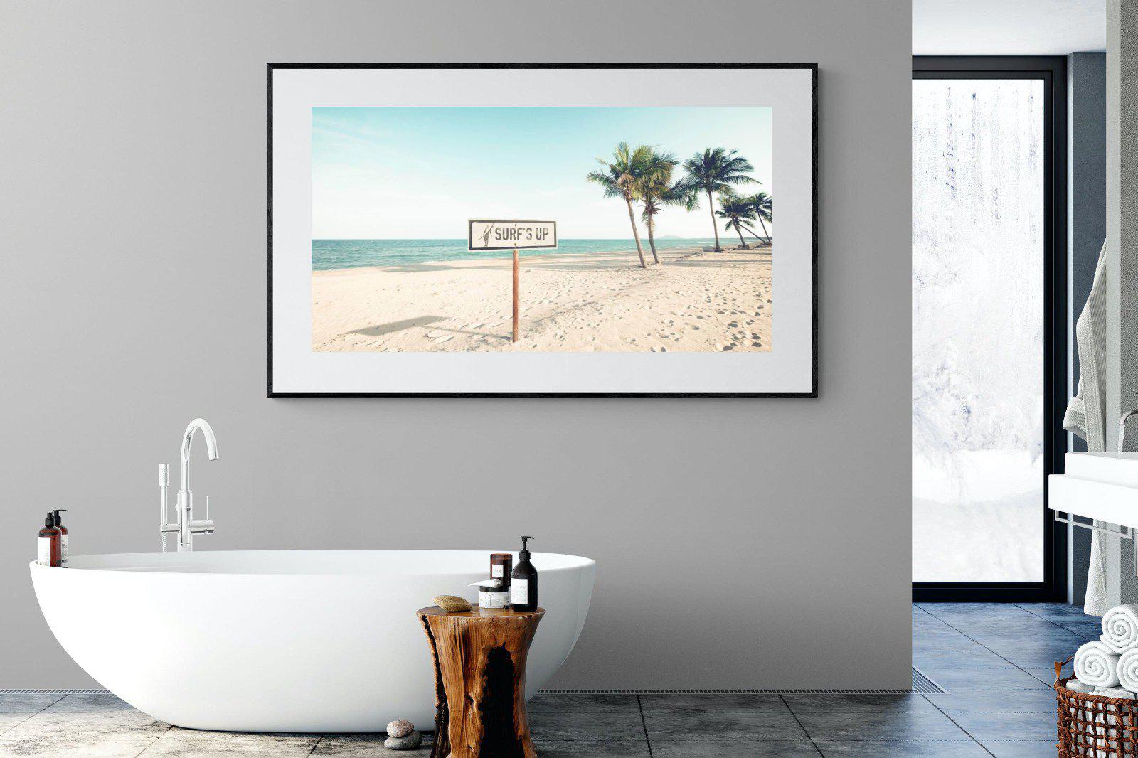 Surf's Up-Wall_Art-180 x 110cm-Framed Print-Black-Pixalot