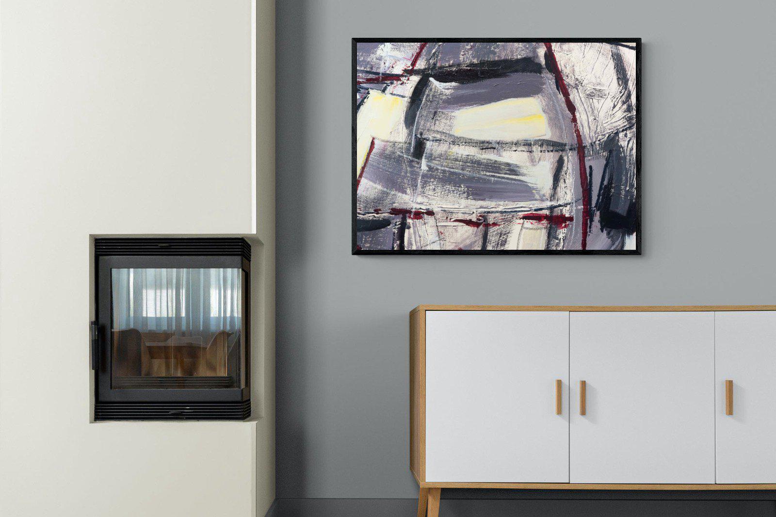 Swashbuckling-Wall_Art-100 x 75cm-Mounted Canvas-Black-Pixalot