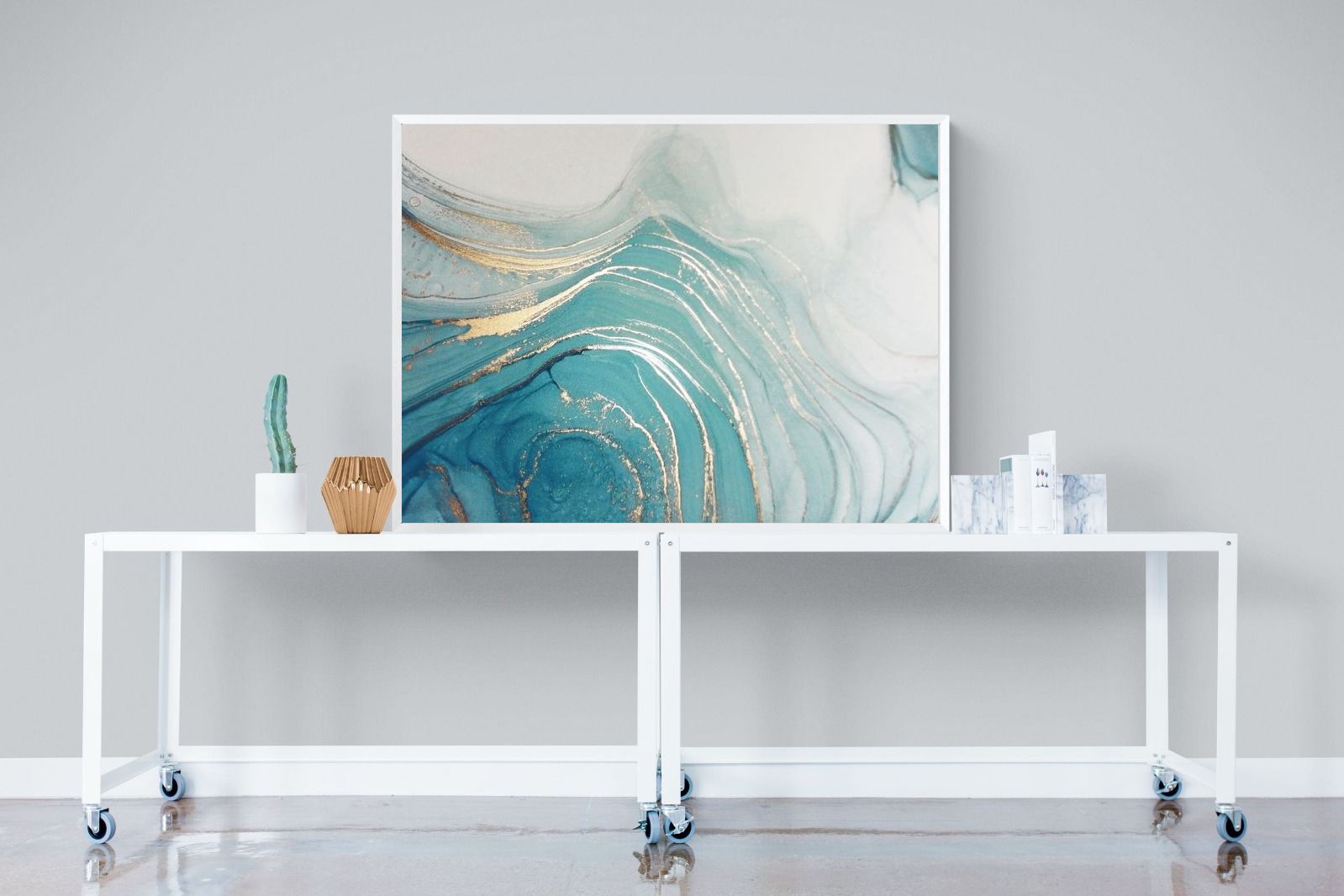 Swirl-Wall_Art-120 x 90cm-Mounted Canvas-White-Pixalot