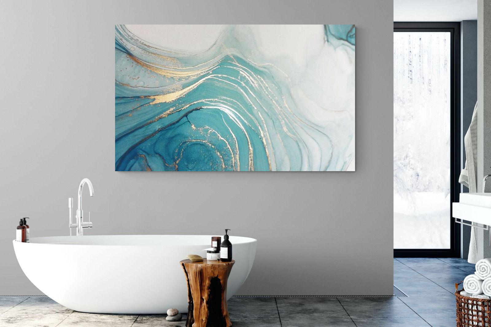 Swirl-Wall_Art-180 x 110cm-Mounted Canvas-No Frame-Pixalot