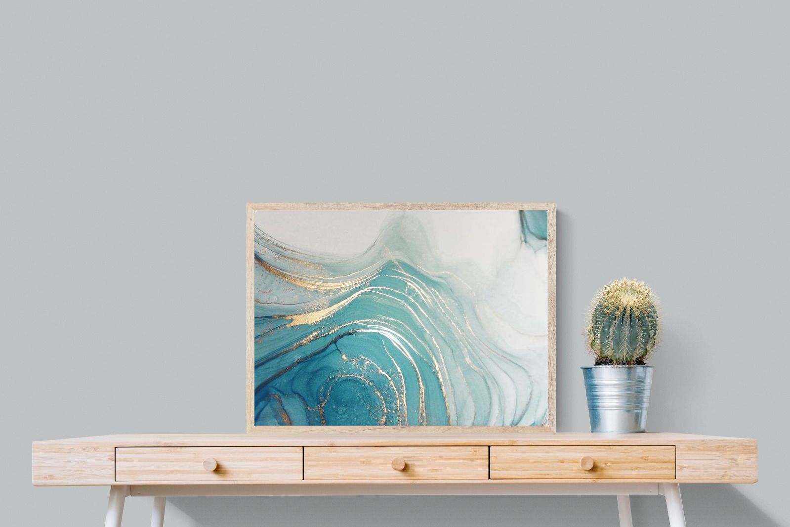 Swirl-Wall_Art-80 x 60cm-Mounted Canvas-Wood-Pixalot