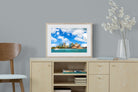 Sydney Opera House-Wall_Art-60 x 45cm-Framed Print-Wood-Pixalot