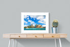 Sydney Opera House-Wall_Art-80 x 60cm-Framed Print-White-Pixalot