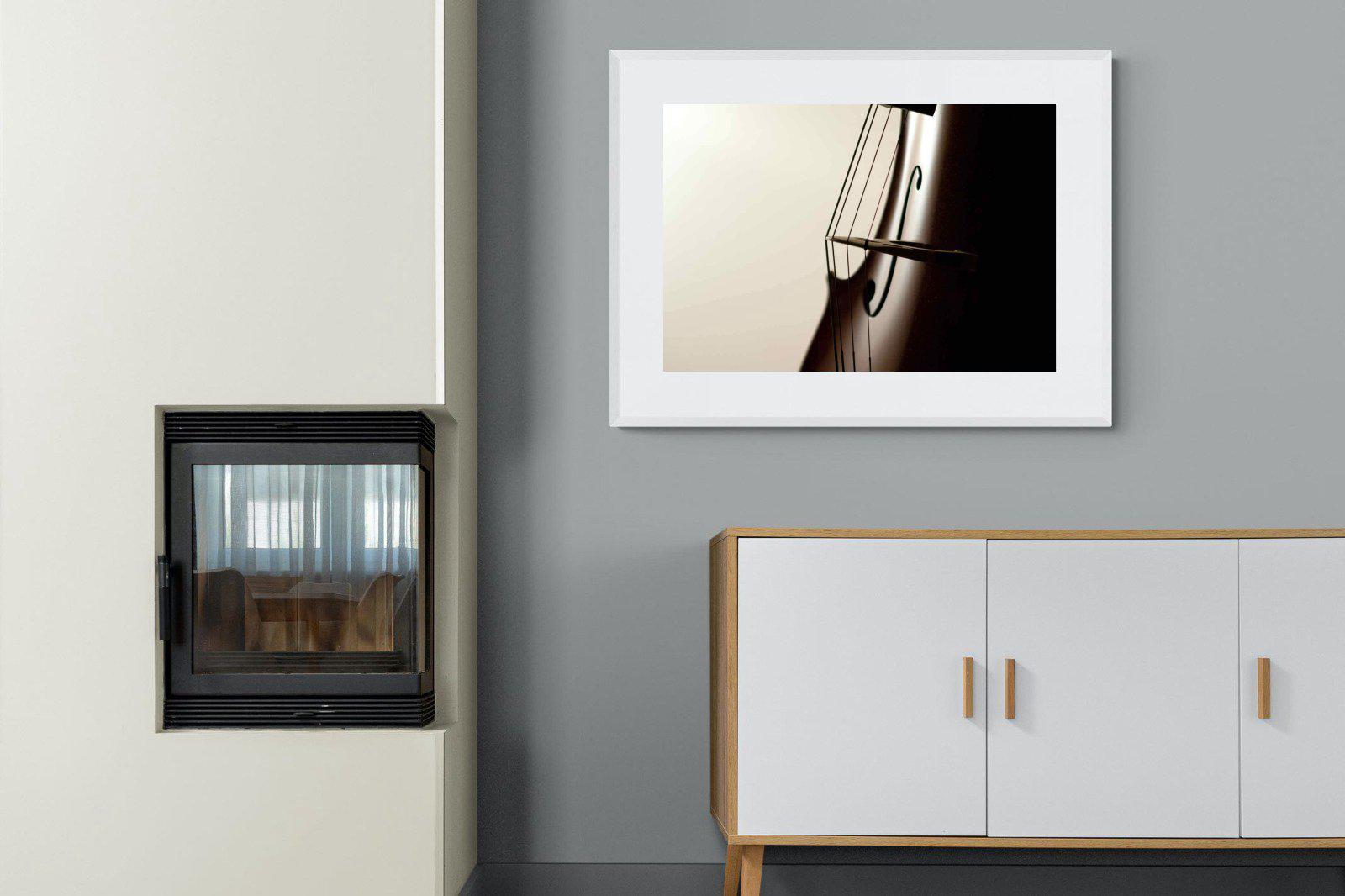 Symphony-Wall_Art-100 x 75cm-Framed Print-White-Pixalot