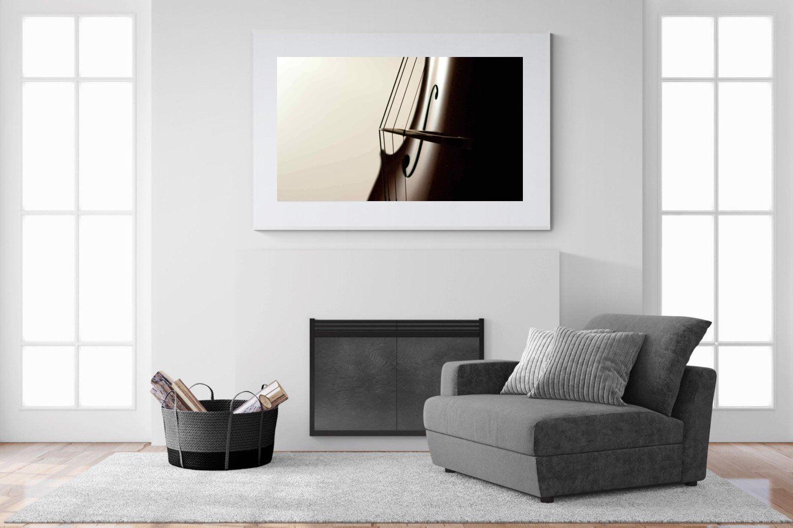 Symphony-Wall_Art-150 x 100cm-Framed Print-White-Pixalot