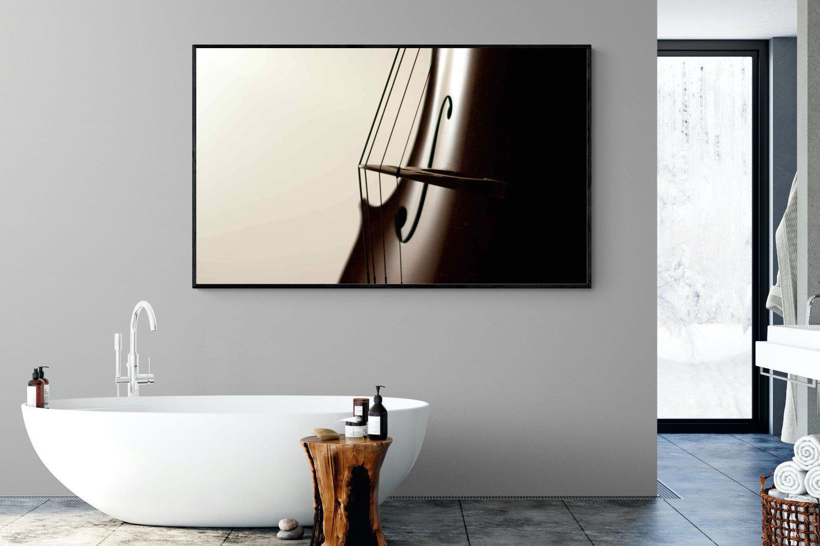 Symphony-Wall_Art-180 x 110cm-Mounted Canvas-Black-Pixalot