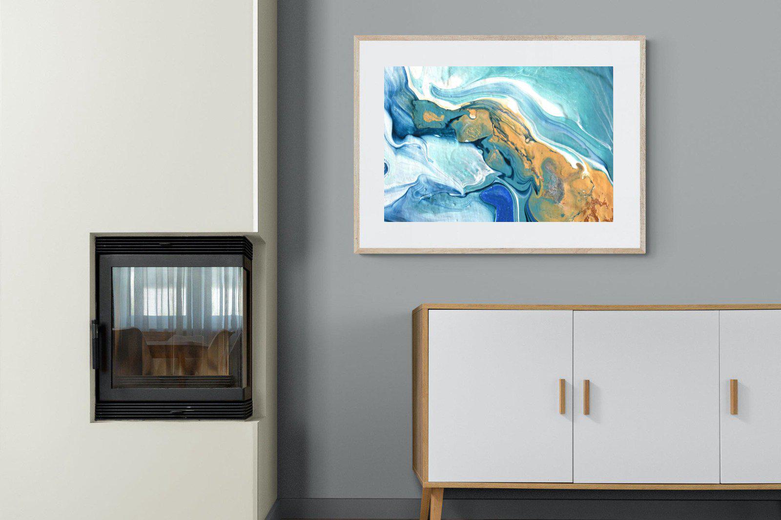 Synthesis-Wall_Art-100 x 75cm-Framed Print-Wood-Pixalot