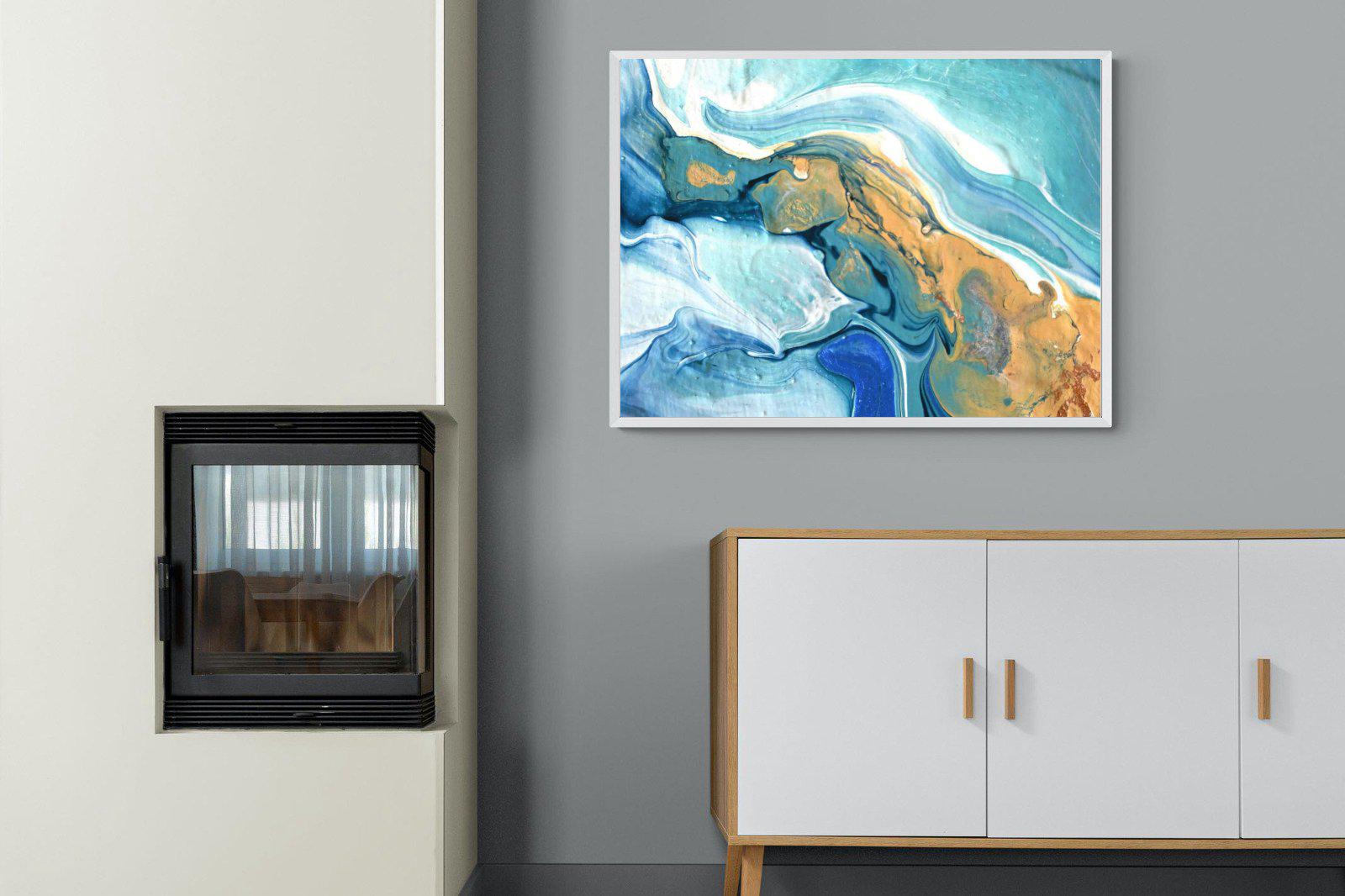 Synthesis-Wall_Art-100 x 75cm-Mounted Canvas-White-Pixalot