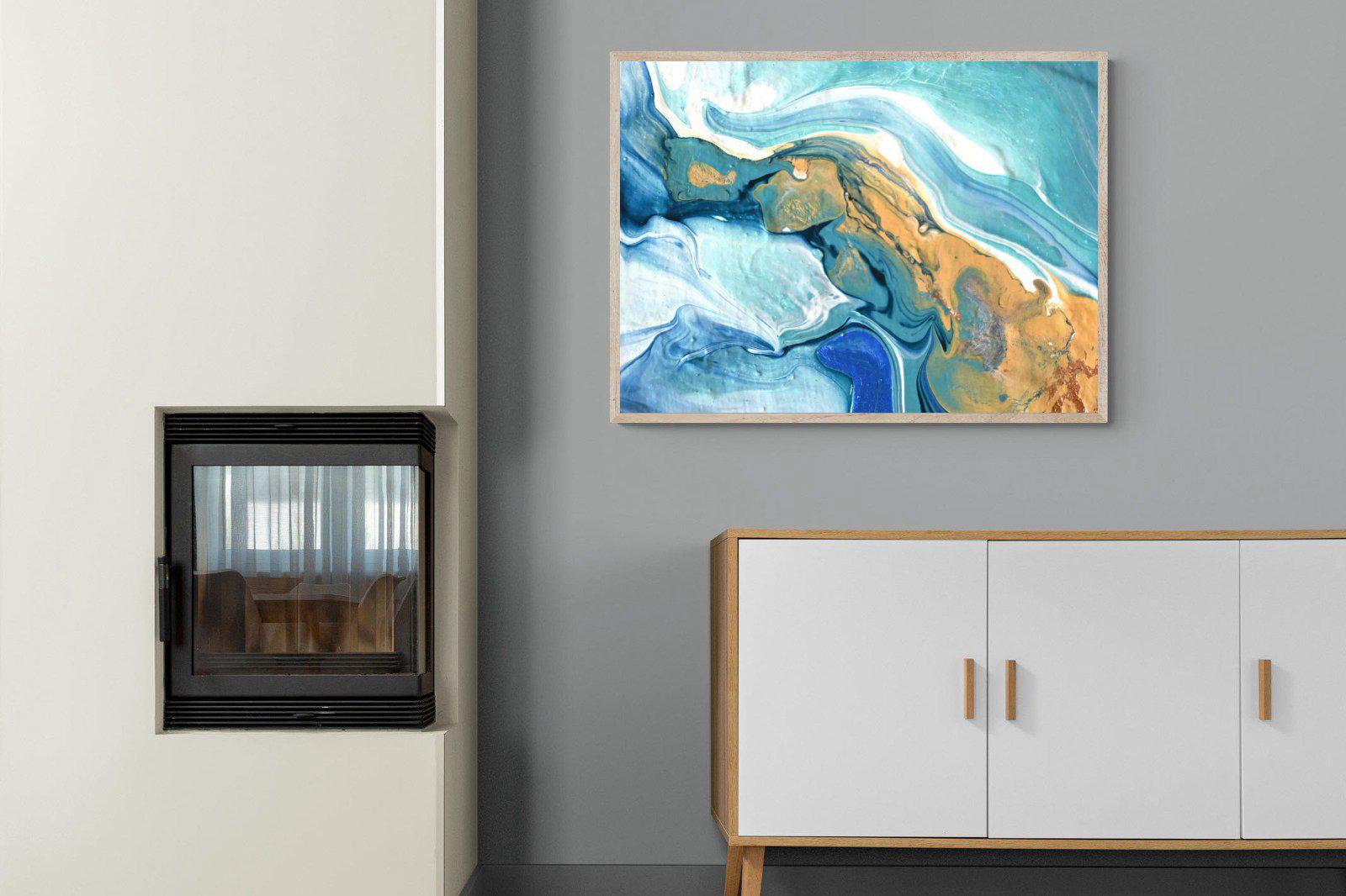 Synthesis-Wall_Art-100 x 75cm-Mounted Canvas-Wood-Pixalot