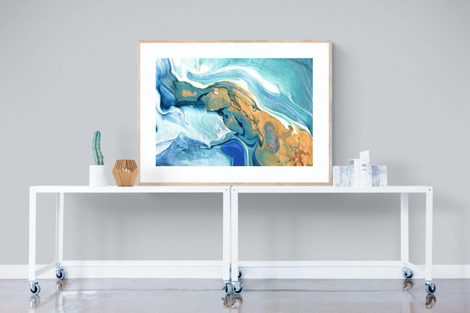 Synthesis-Wall_Art-120 x 90cm-Framed Print-Wood-Pixalot