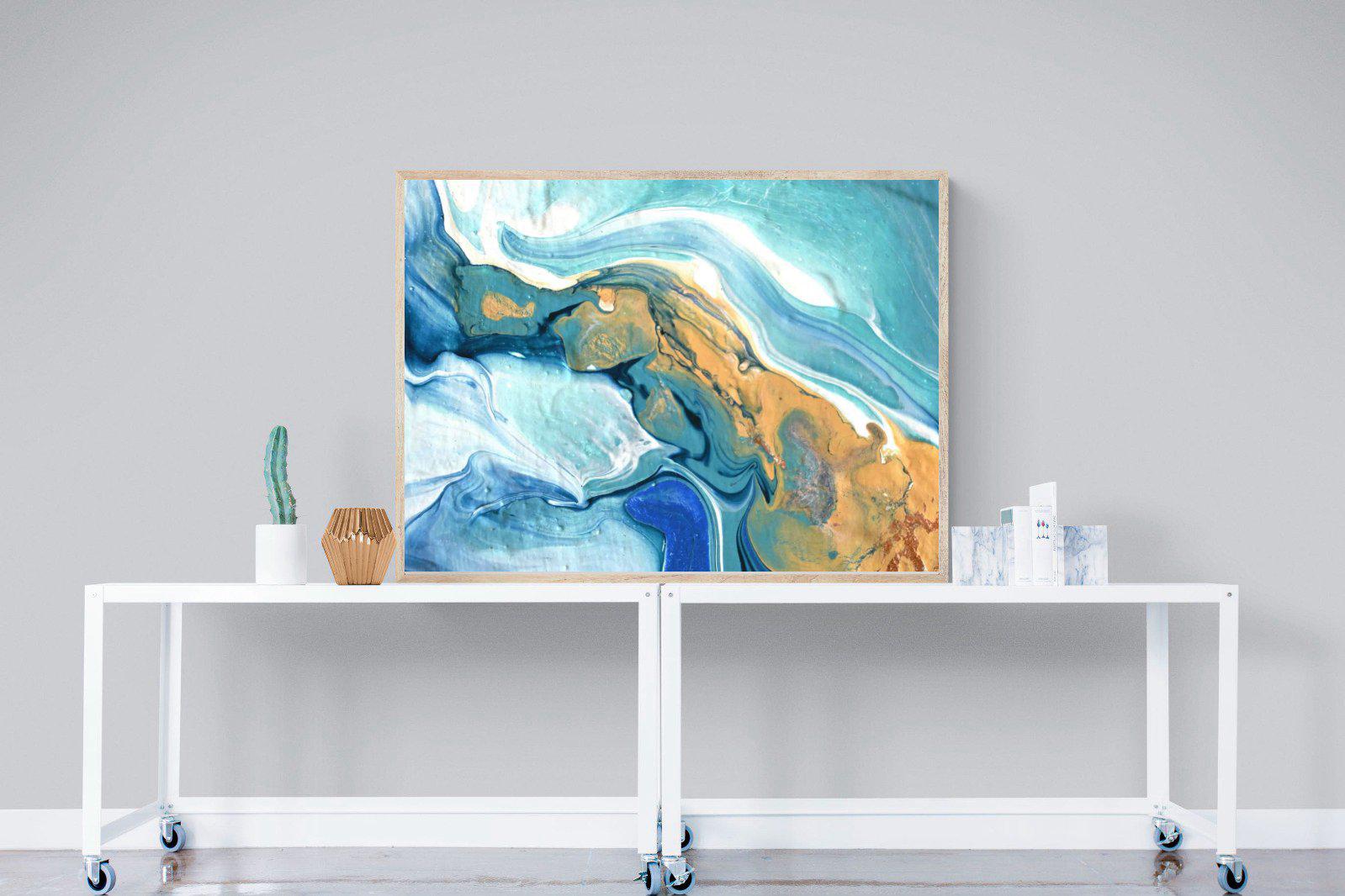 Synthesis-Wall_Art-120 x 90cm-Mounted Canvas-Wood-Pixalot