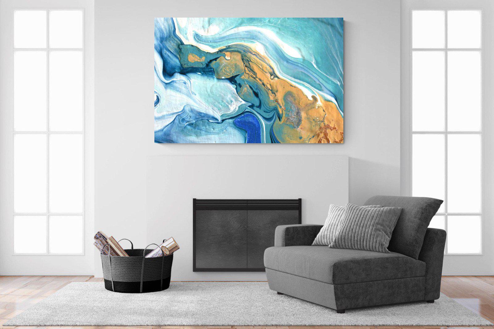 Synthesis-Wall_Art-150 x 100cm-Mounted Canvas-No Frame-Pixalot