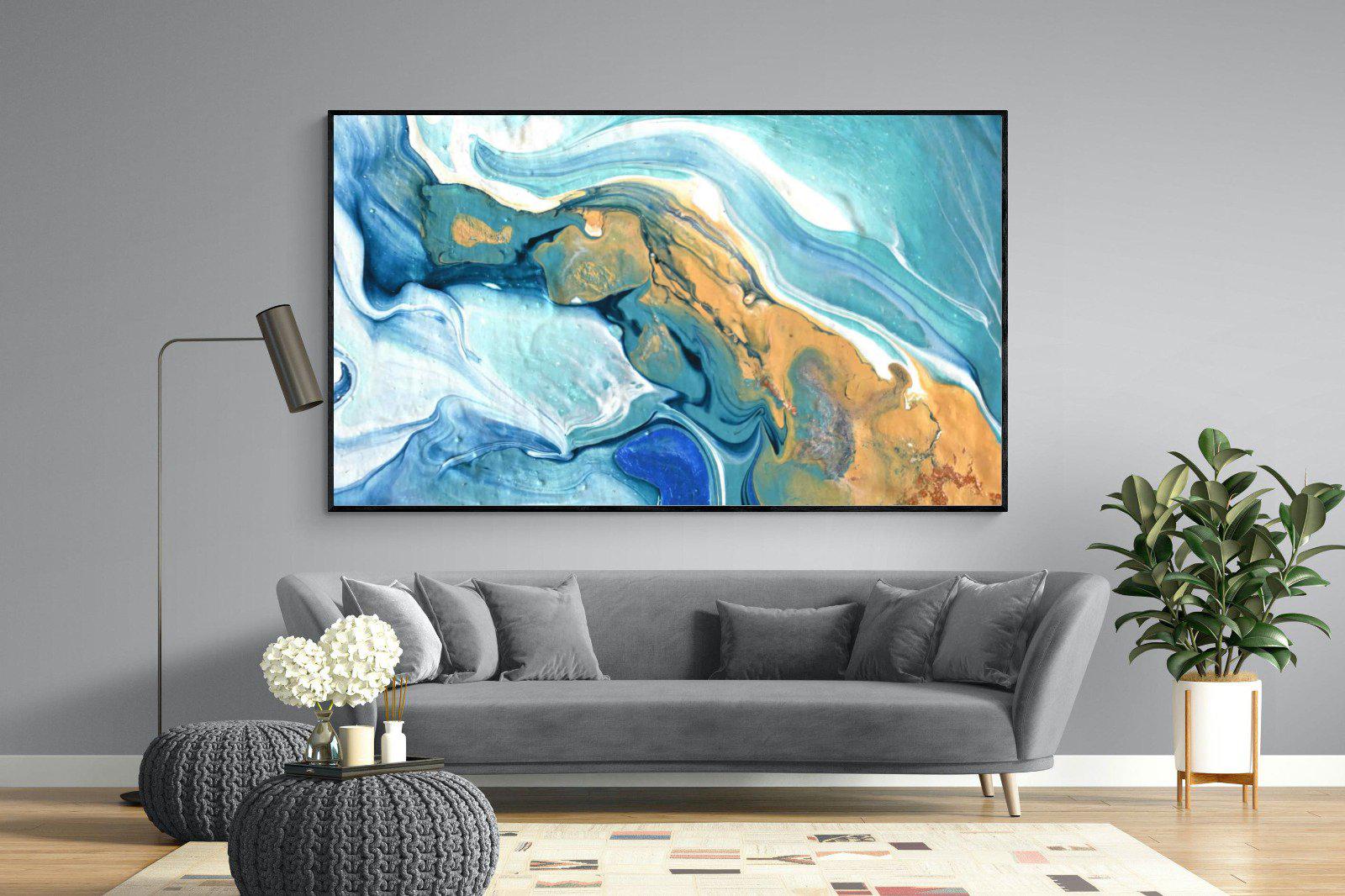 Synthesis-Wall_Art-220 x 130cm-Mounted Canvas-Black-Pixalot