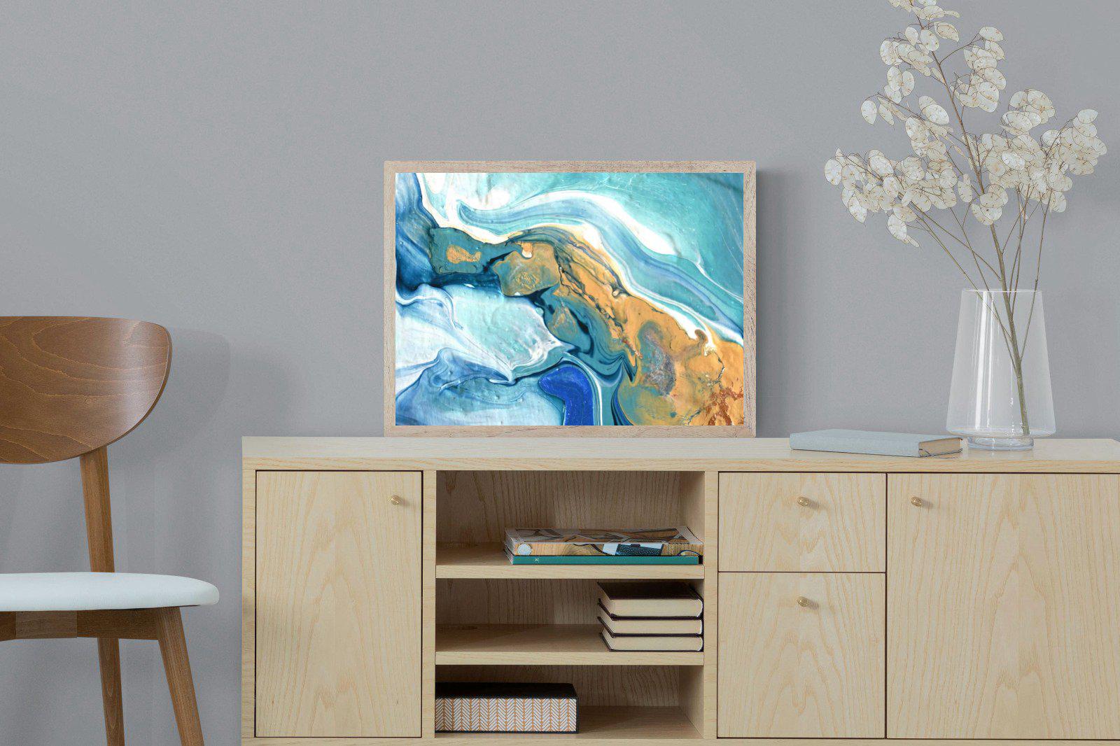 Synthesis-Wall_Art-60 x 45cm-Mounted Canvas-Wood-Pixalot