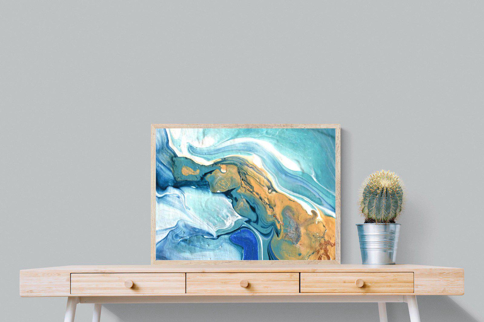 Synthesis-Wall_Art-80 x 60cm-Mounted Canvas-Wood-Pixalot