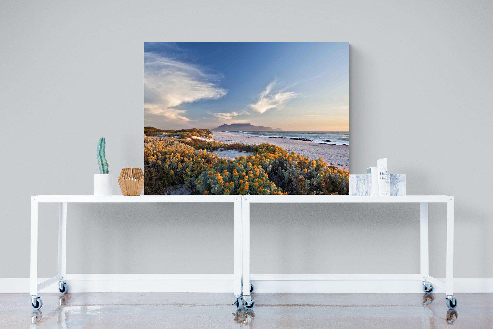 Table Mountain-Wall_Art-120 x 90cm-Mounted Canvas-No Frame-Pixalot