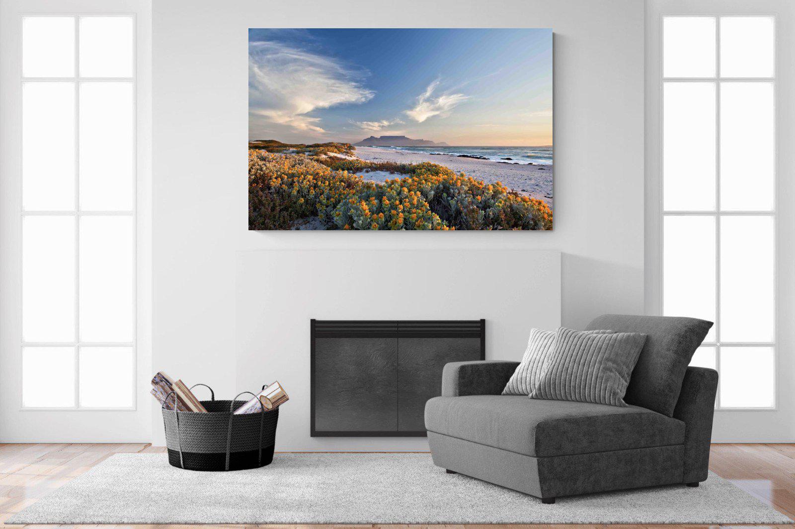 Table Mountain-Wall_Art-150 x 100cm-Mounted Canvas-No Frame-Pixalot