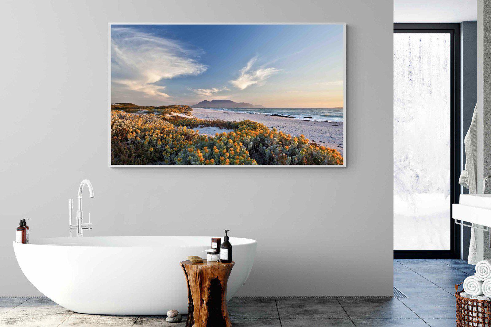 Table Mountain-Wall_Art-180 x 110cm-Mounted Canvas-White-Pixalot