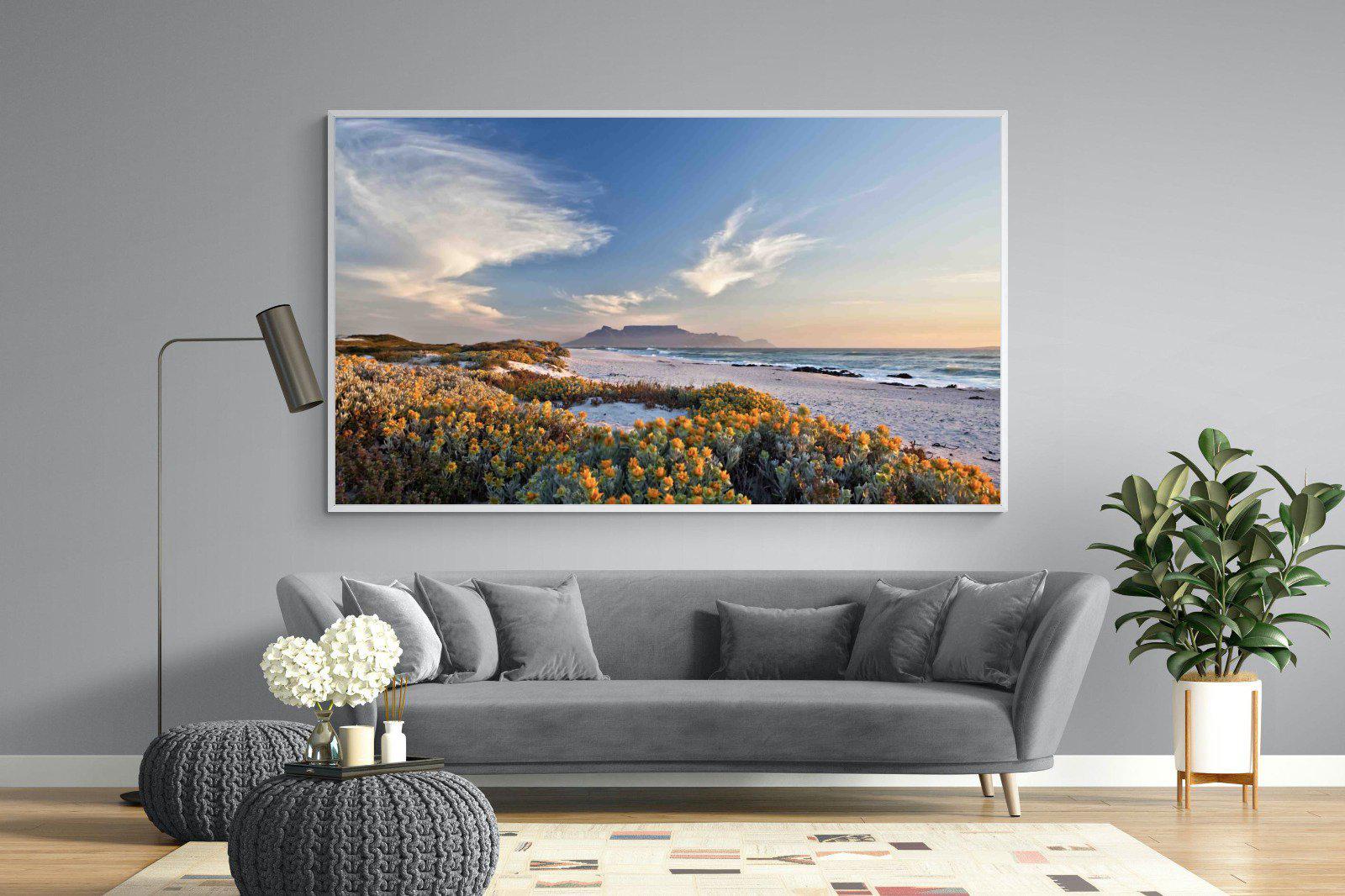 Table Mountain-Wall_Art-220 x 130cm-Mounted Canvas-White-Pixalot