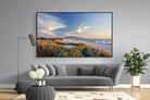 Table Mountain-Wall_Art-220 x 130cm-Mounted Canvas-Black-Pixalot