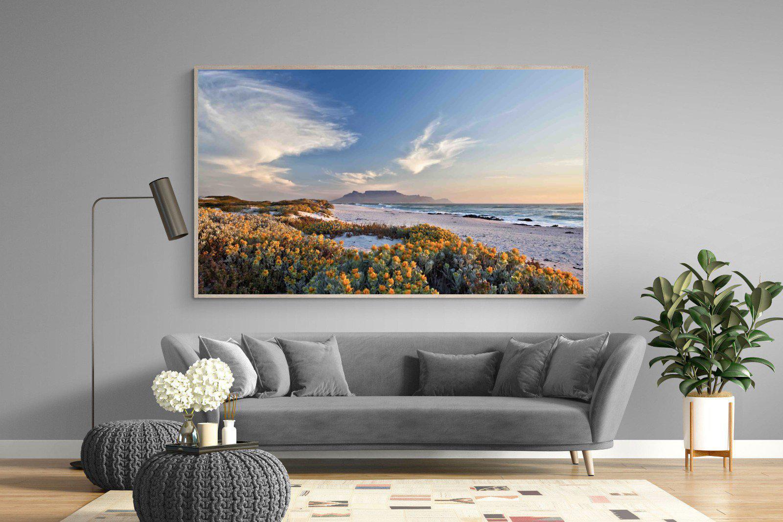 Table Mountain-Wall_Art-220 x 130cm-Mounted Canvas-Wood-Pixalot