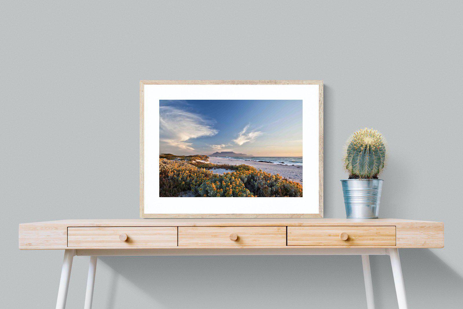 Table Mountain-Wall_Art-80 x 60cm-Framed Print-Wood-Pixalot