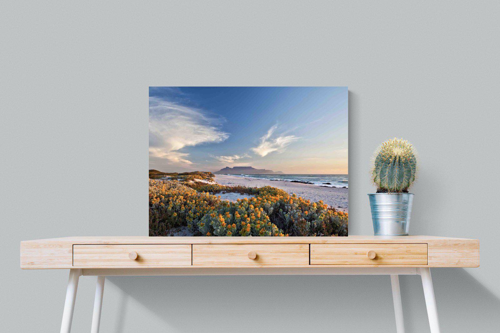 Table Mountain-Wall_Art-80 x 60cm-Mounted Canvas-No Frame-Pixalot