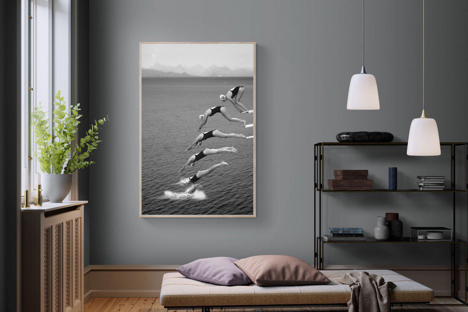 Take a Dive-Wall_Art-120 x 180cm-Mounted Canvas-Wood-Pixalot