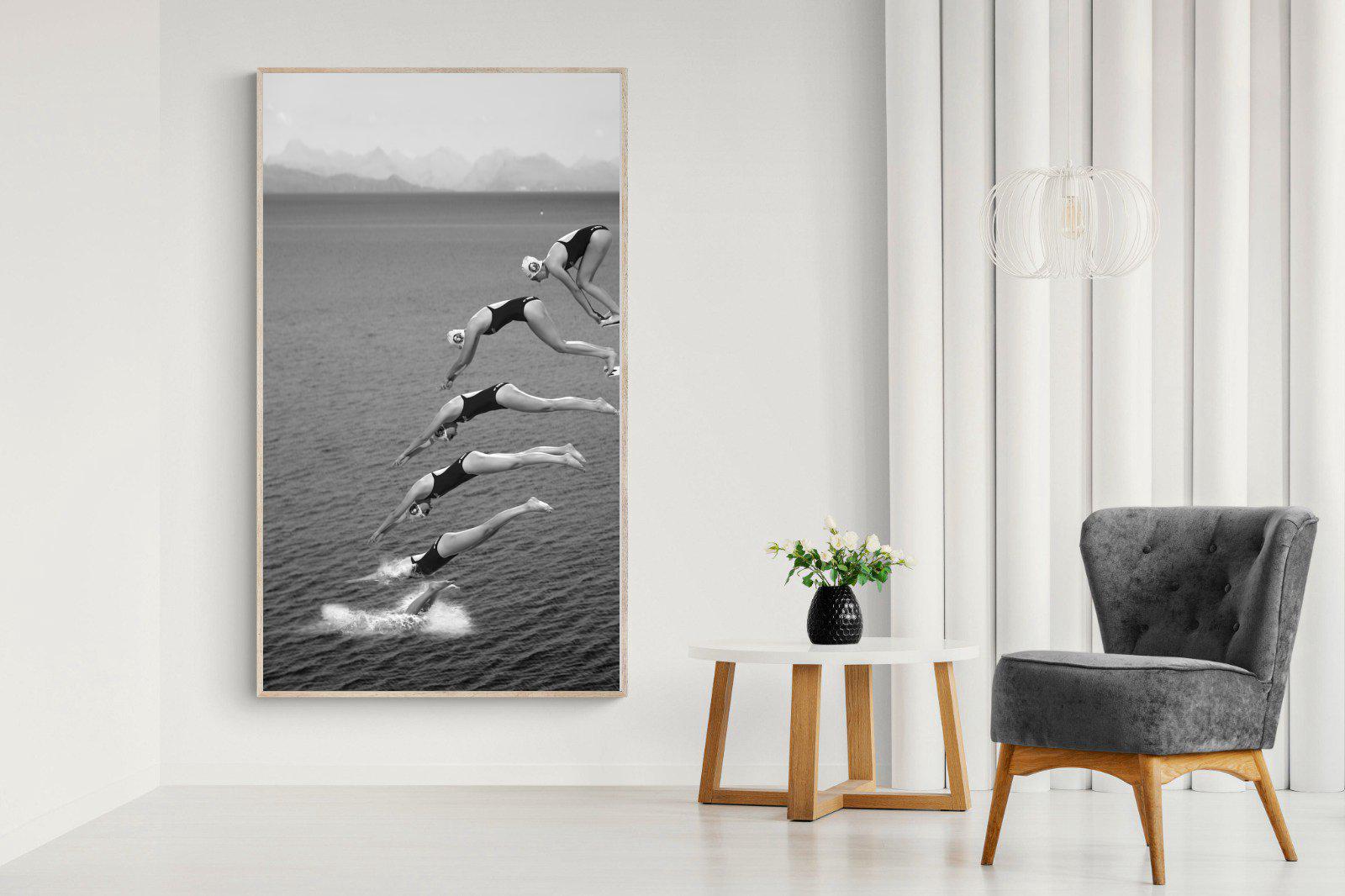 Take a Dive-Wall_Art-130 x 220cm-Mounted Canvas-Wood-Pixalot