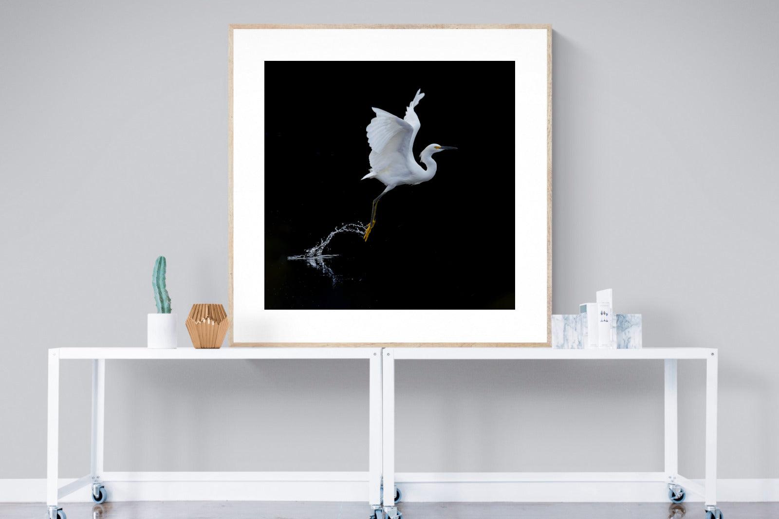 Take to the Air-Wall_Art-120 x 120cm-Framed Print-Wood-Pixalot