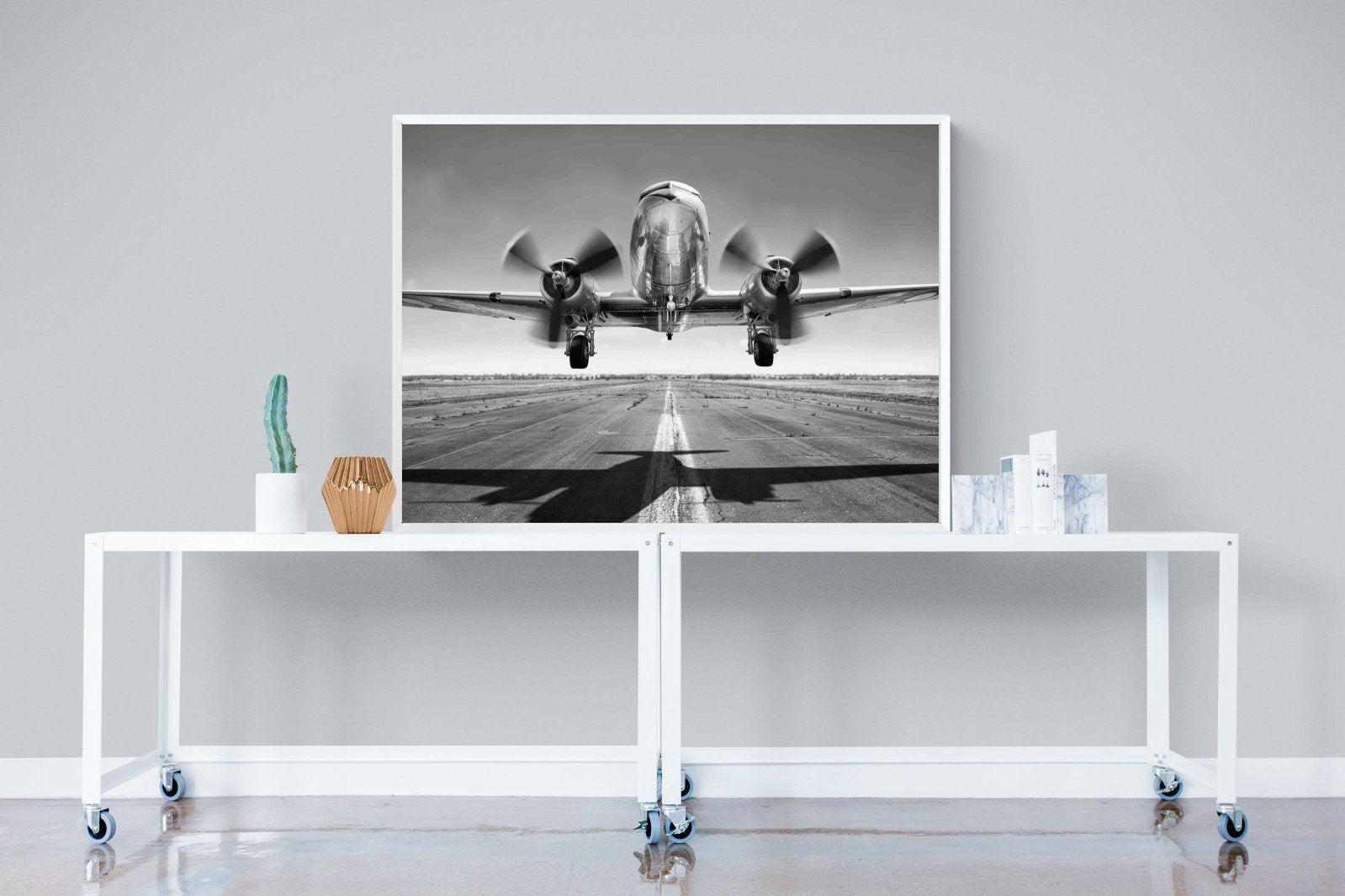 Takeoff-Wall_Art-120 x 90cm-Mounted Canvas-White-Pixalot