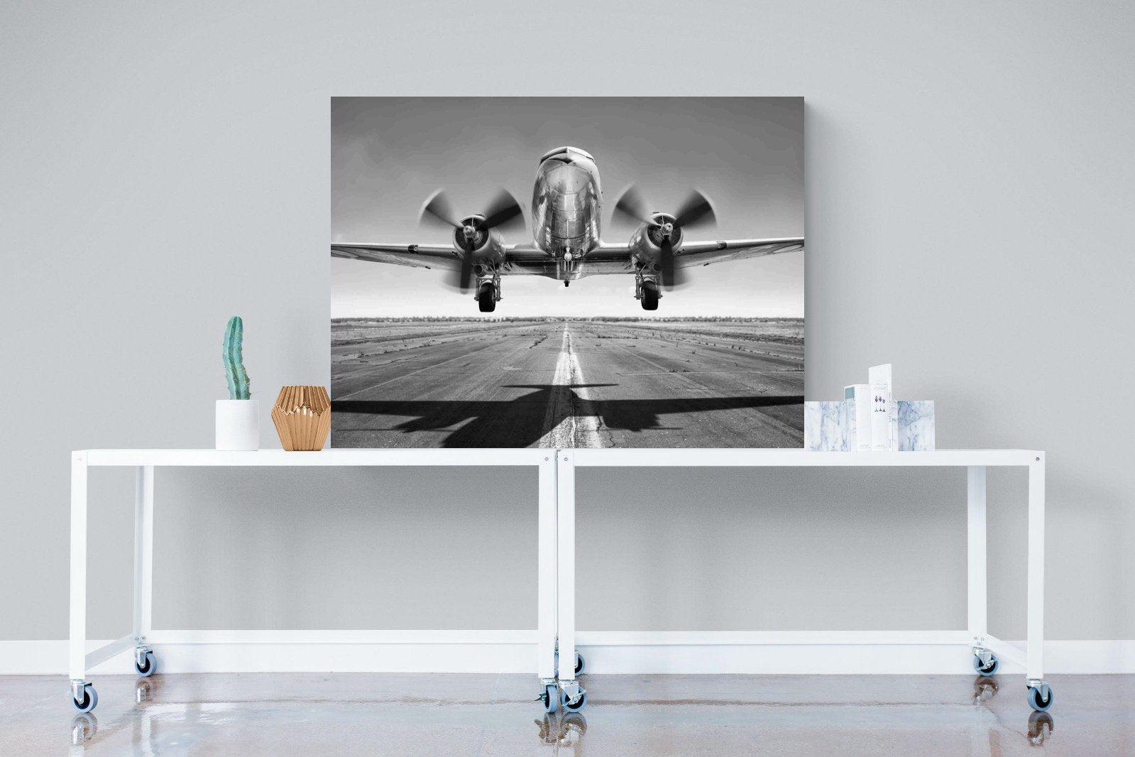 Takeoff-Wall_Art-120 x 90cm-Mounted Canvas-No Frame-Pixalot