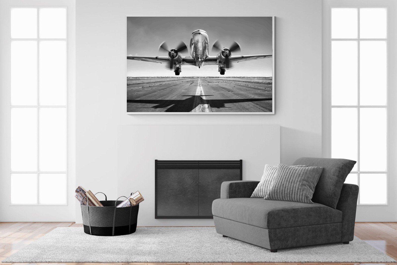 Takeoff-Wall_Art-150 x 100cm-Mounted Canvas-White-Pixalot