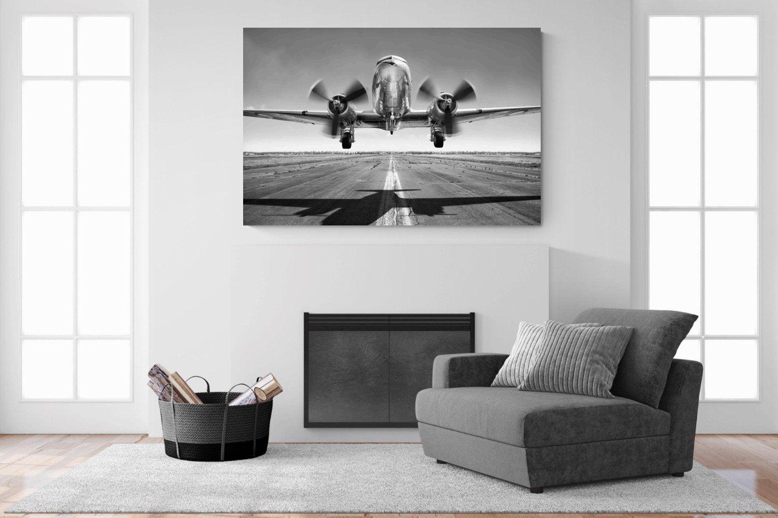 Takeoff-Wall_Art-150 x 100cm-Mounted Canvas-No Frame-Pixalot